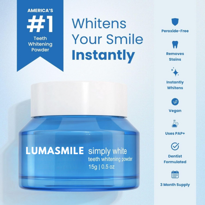 LumaSmile™ Teeth Whitening Powder